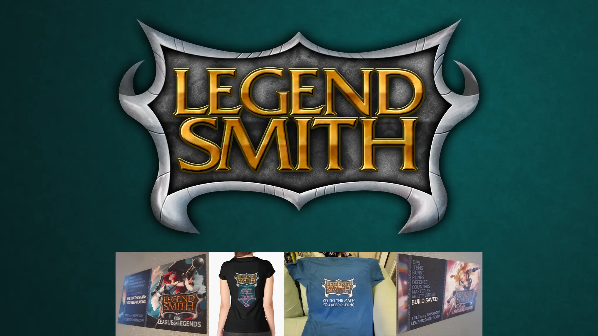 LegendSmith Logo and Merchandise